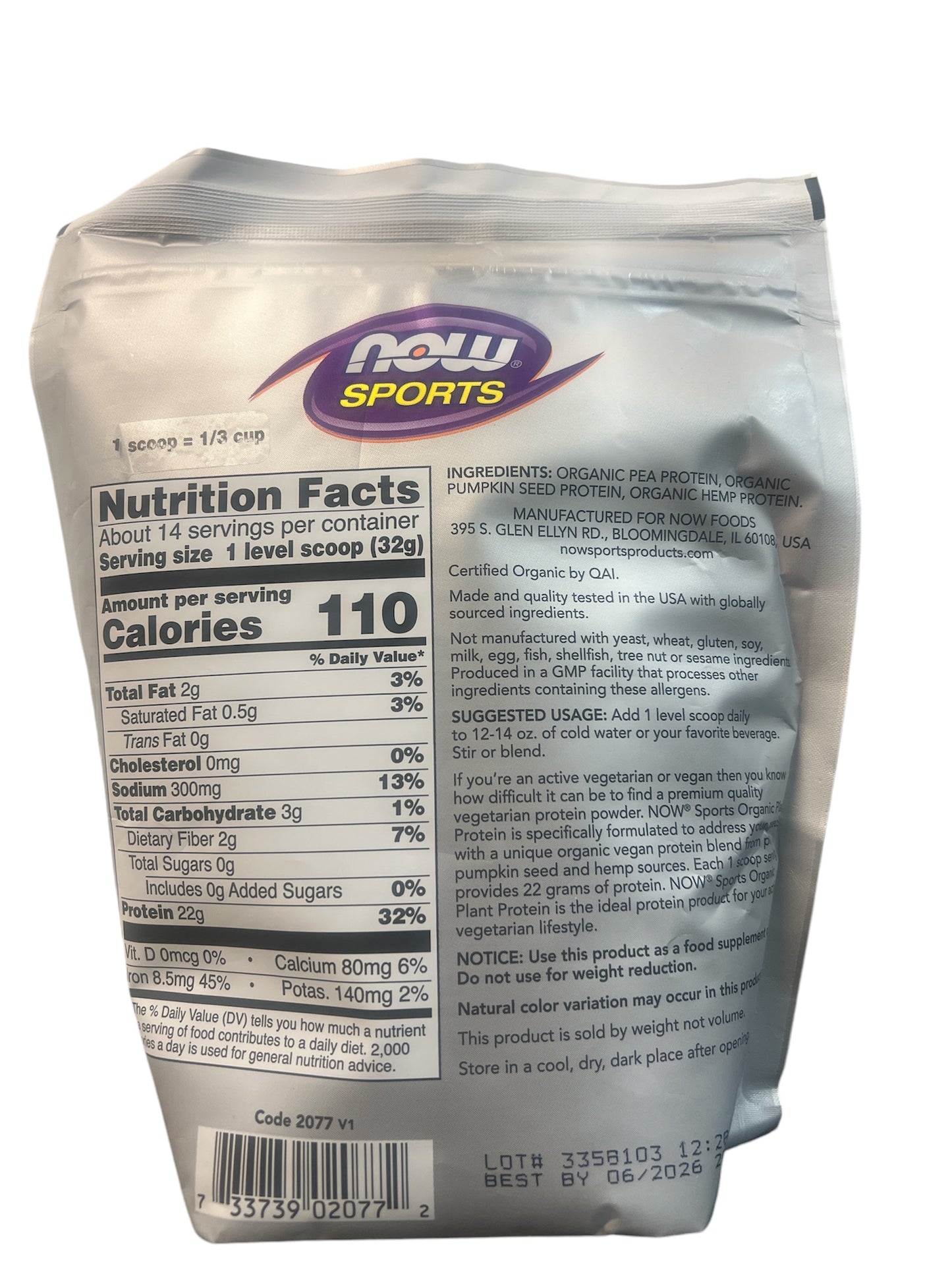 Organic Plant Protein