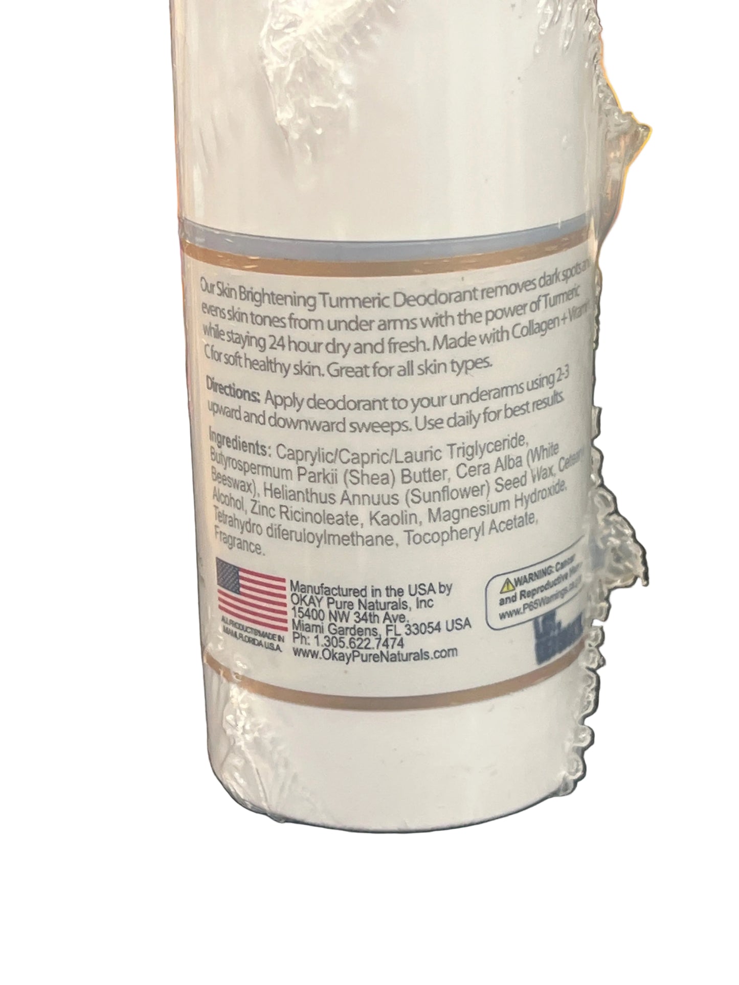 Turmeric Deodorant
