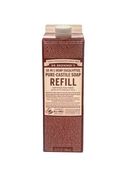 Eucalyptus 1-IN-18 Pure Castile Soap