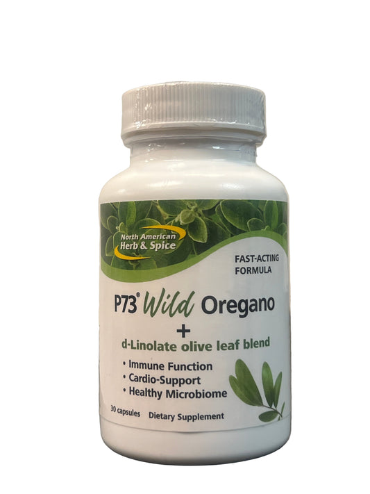 P73 WILD Oregano + Olive Leaf