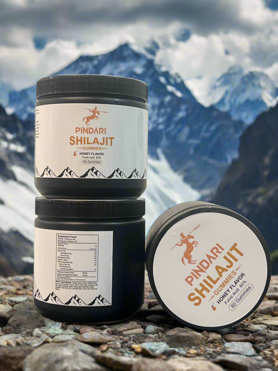 Shilajit Gummies (Honey Flavor 🍯)