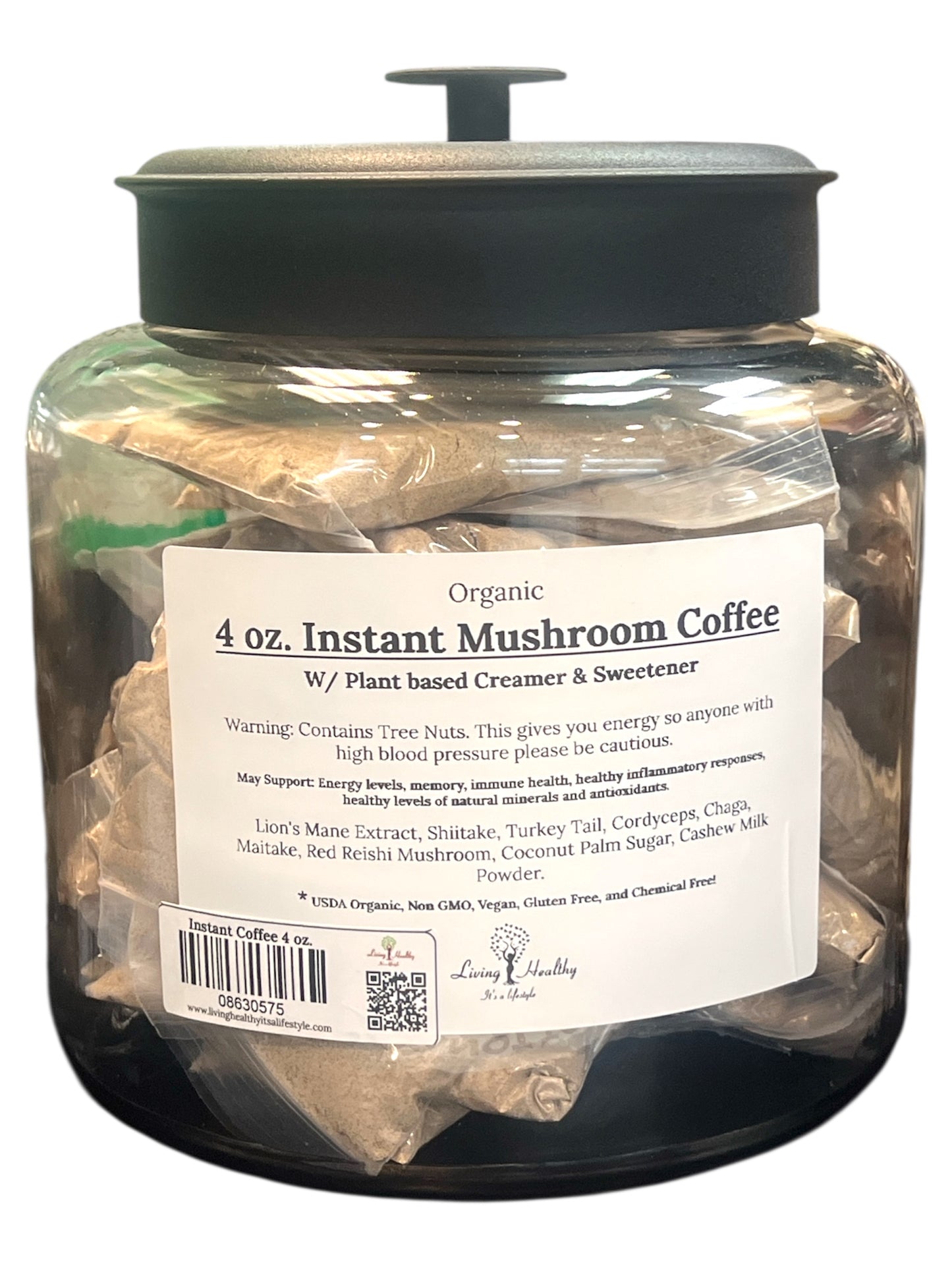 Instant Mushroom Coffee w/ Creamer
