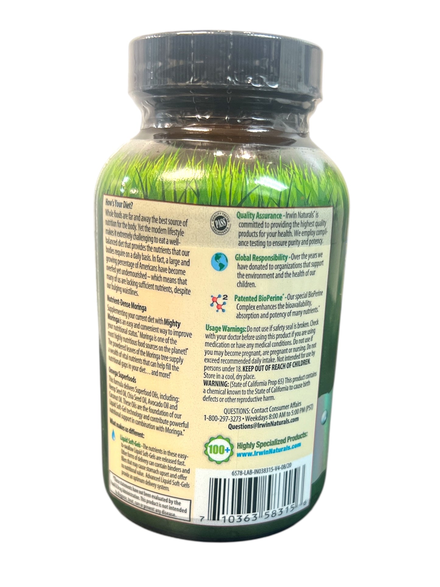 Mighty Moringa (60 Soft-Gels)