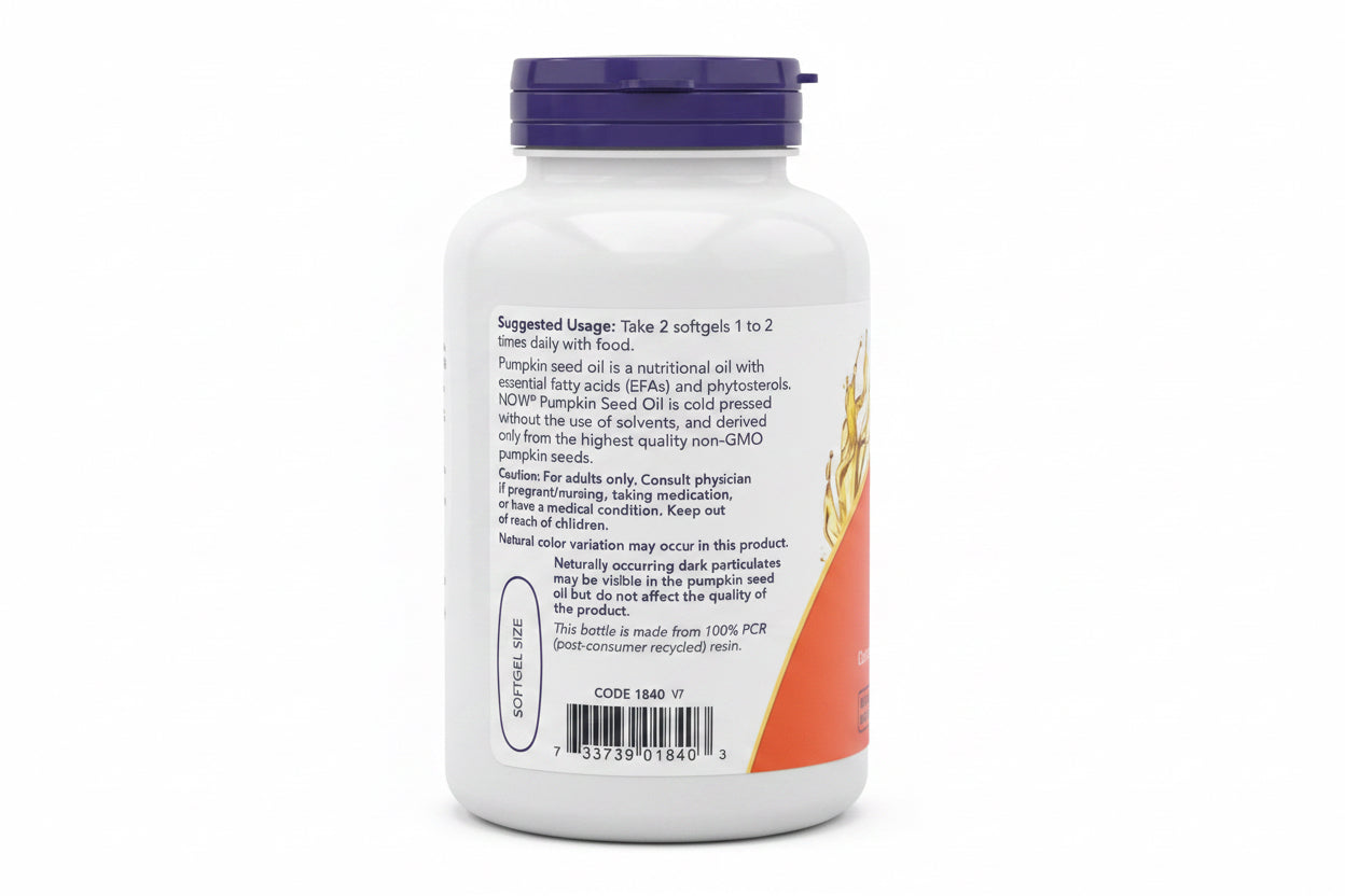 Pumpkin Seed Oil - 100 Soft gels