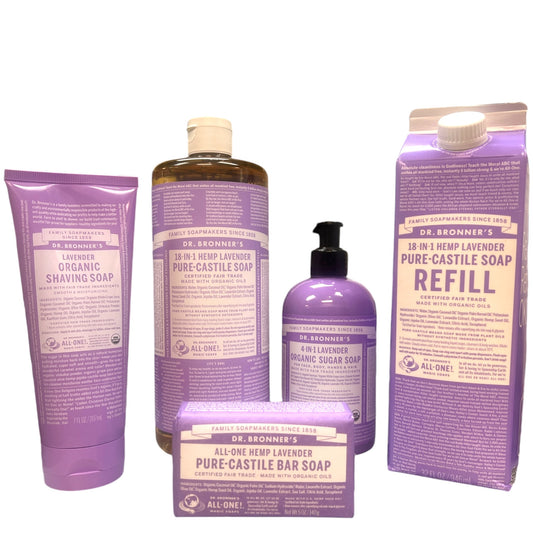 Lavender 18-IN-1 Pure Castile Soap