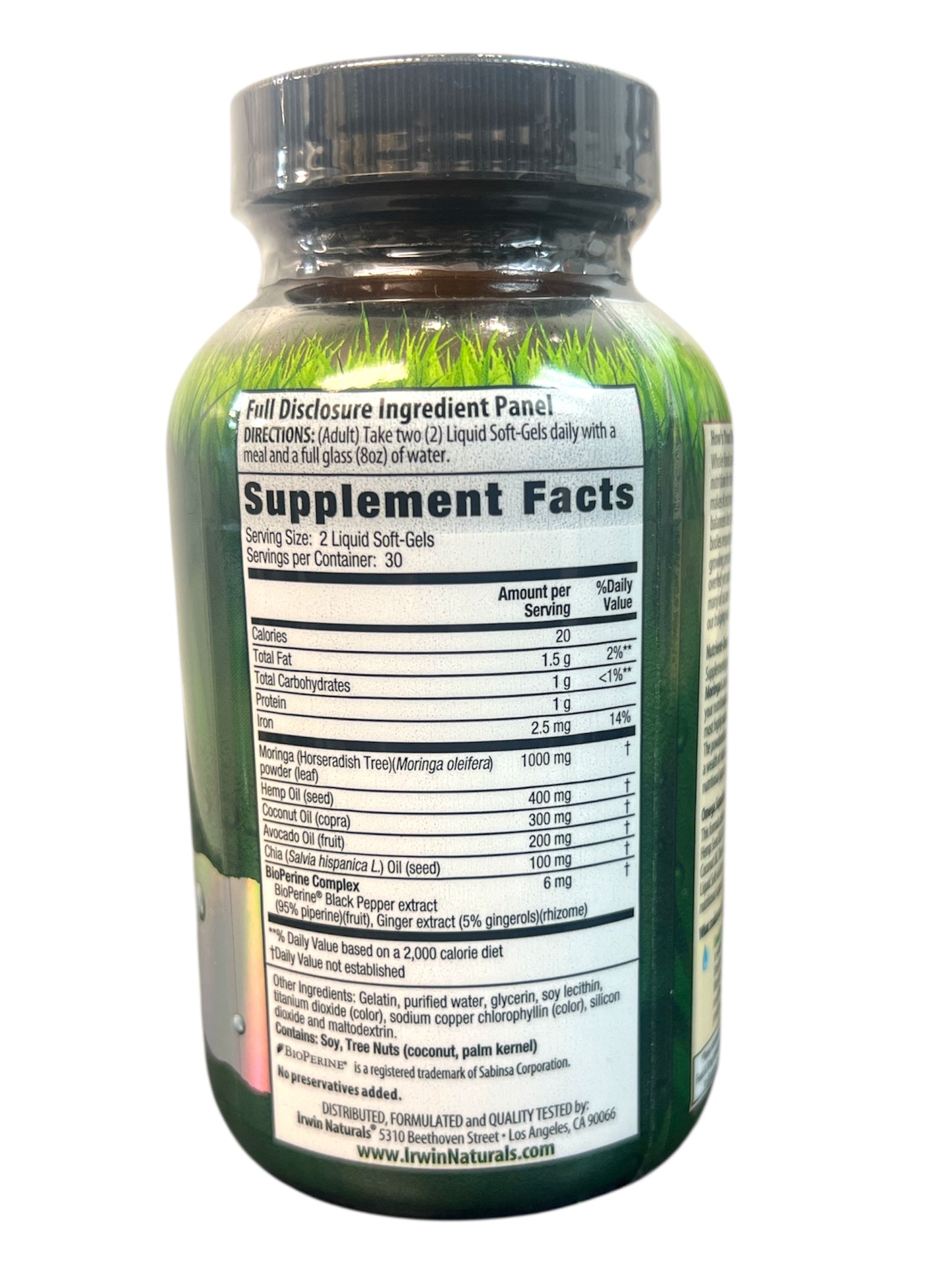 Mighty Moringa (60 Soft-Gels)