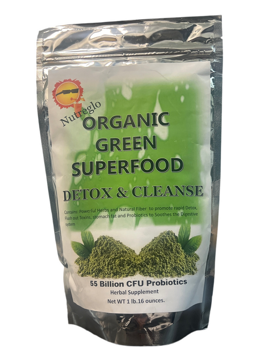 Organic Green Superfood: Detox & Cleanse