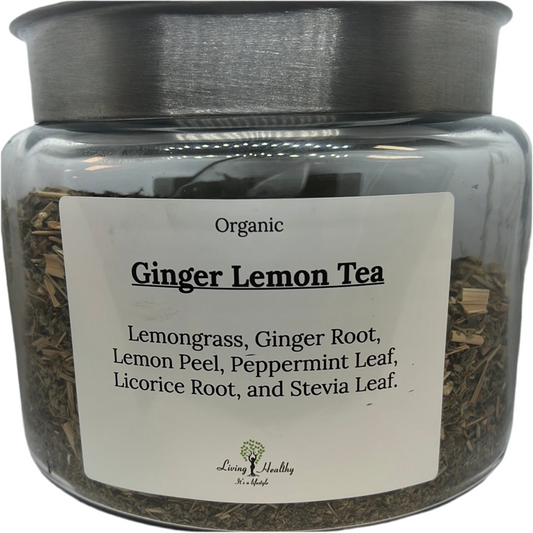 Ginger Lemon Tea - 1oz.