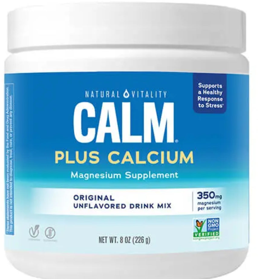 Calm Magnesium 8oz. Powder