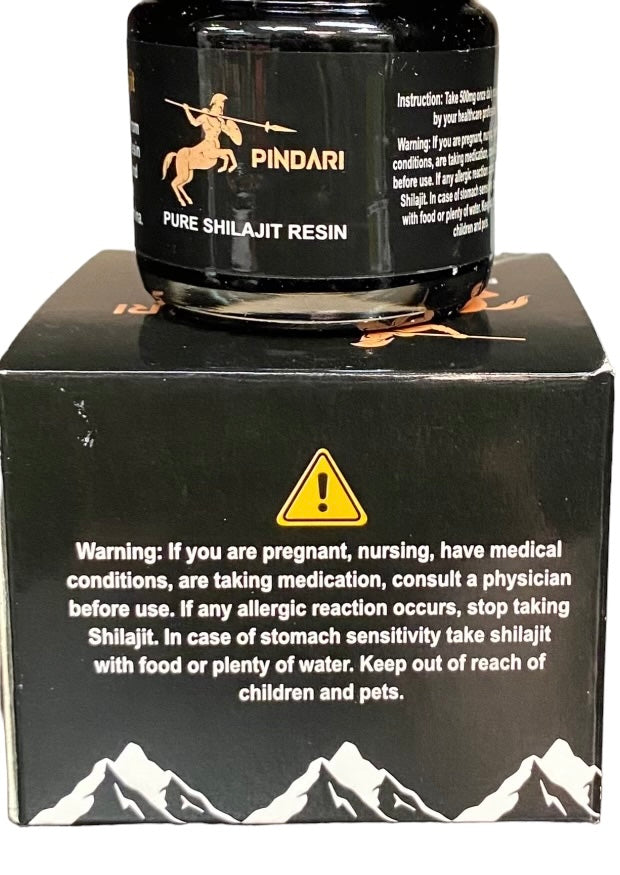 Organic 100% Pure Himalayan Shilajit Resin