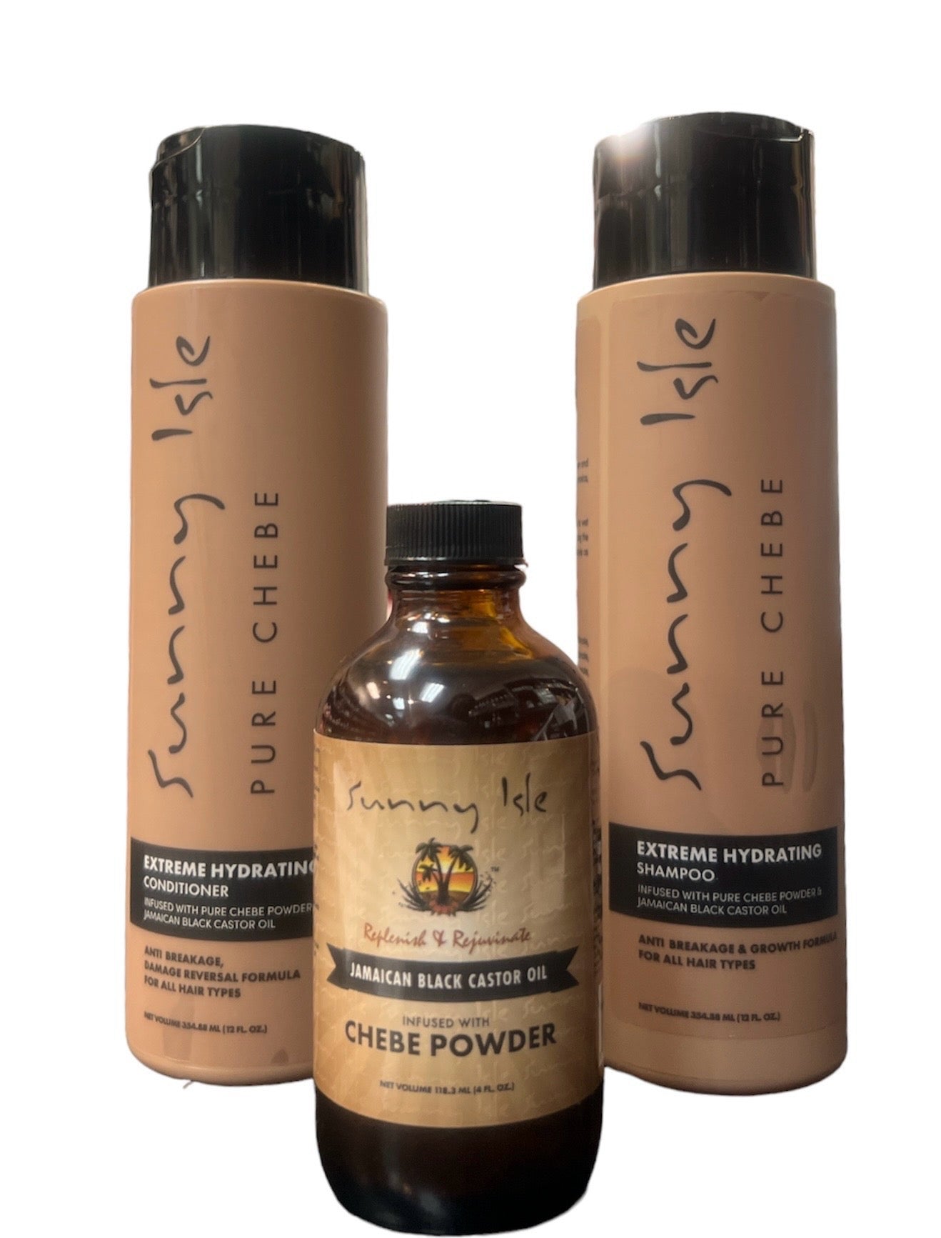 Jamaican Black Castor Oil Infused with/ Chebe Powder