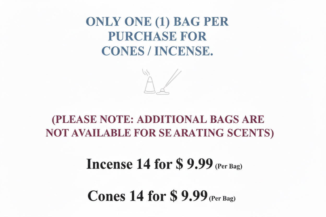 14 Incense Cone Set