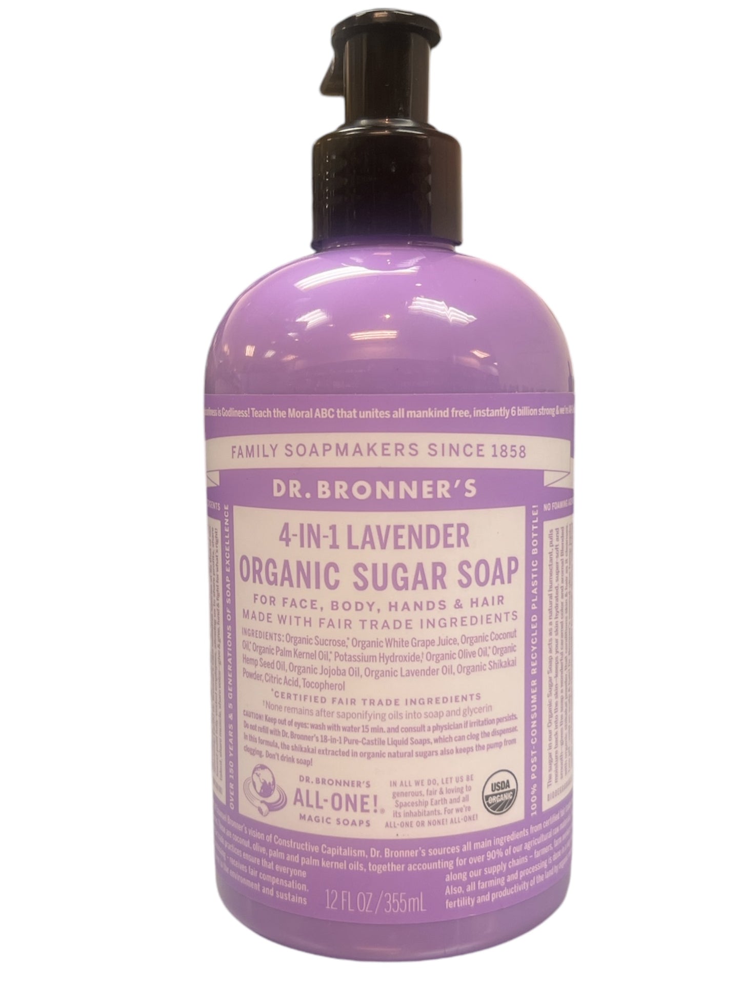 Lavender 18-IN-1 Pure Castile Soap