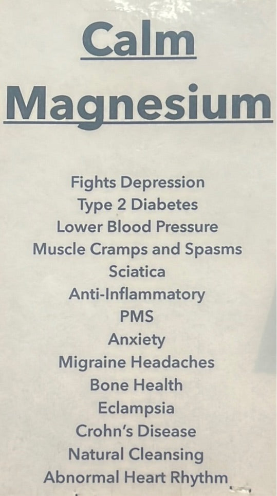 Calm Magnesium 8oz. Powder