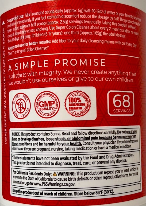 Super Colon Cleanse Complex