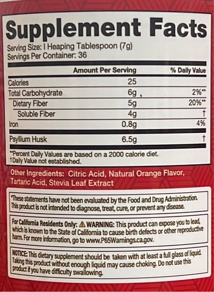 Colon Cleanse Powder - 9 oz