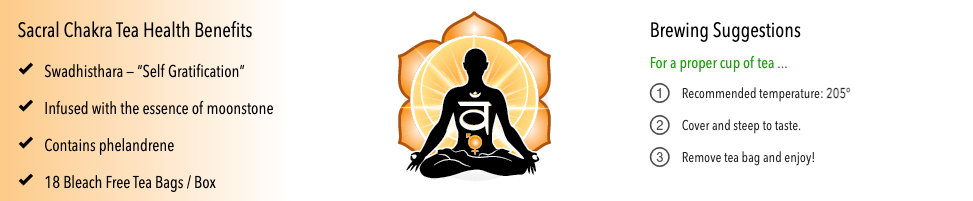 Organic Sacral Chakra Tea - 18 Bags