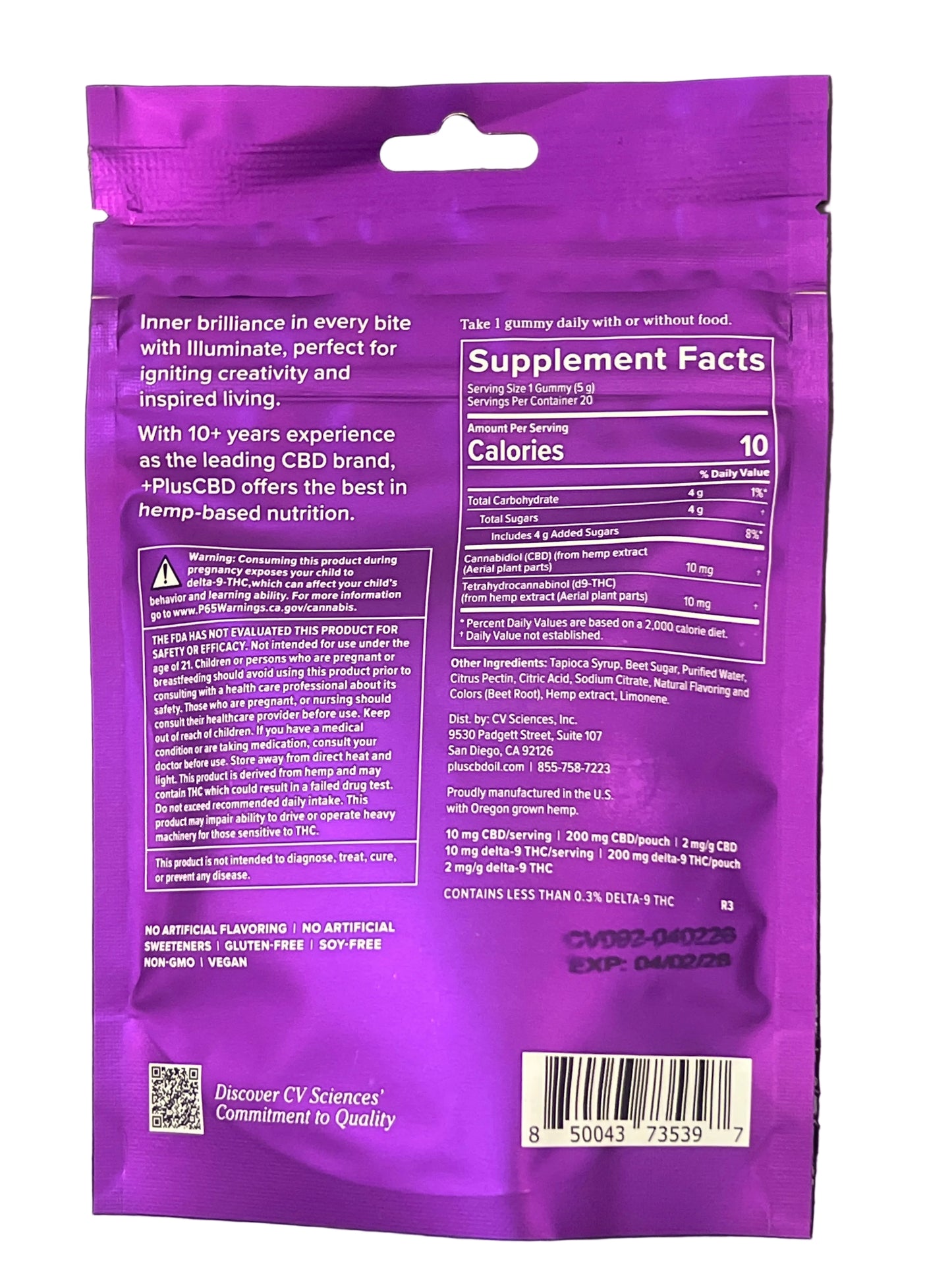 Aura collection CBD 10mg