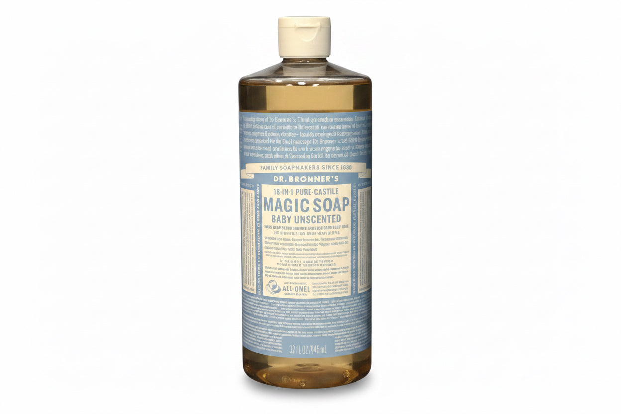 Unscented 1-IN-18 Pure Castile Soap