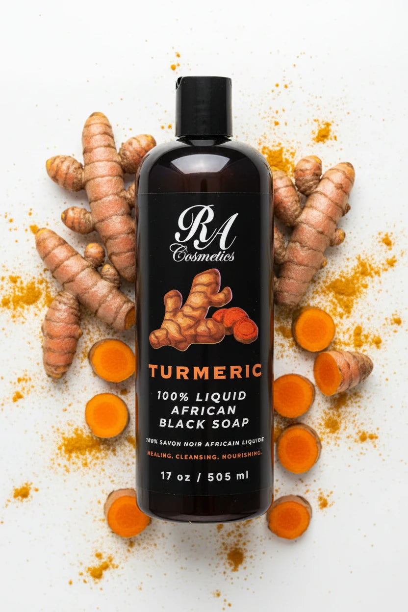 Liquid black soap- 17 fl.oz