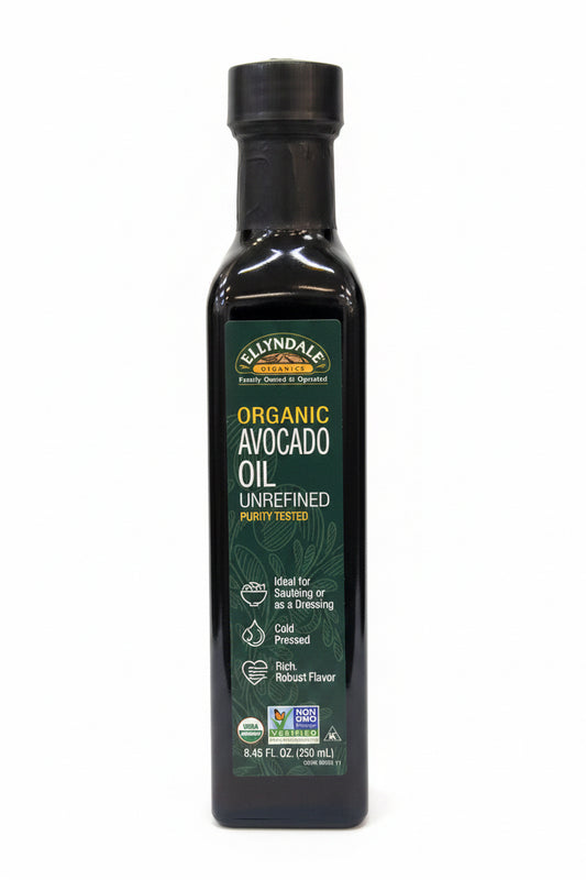 Organic avocado oil