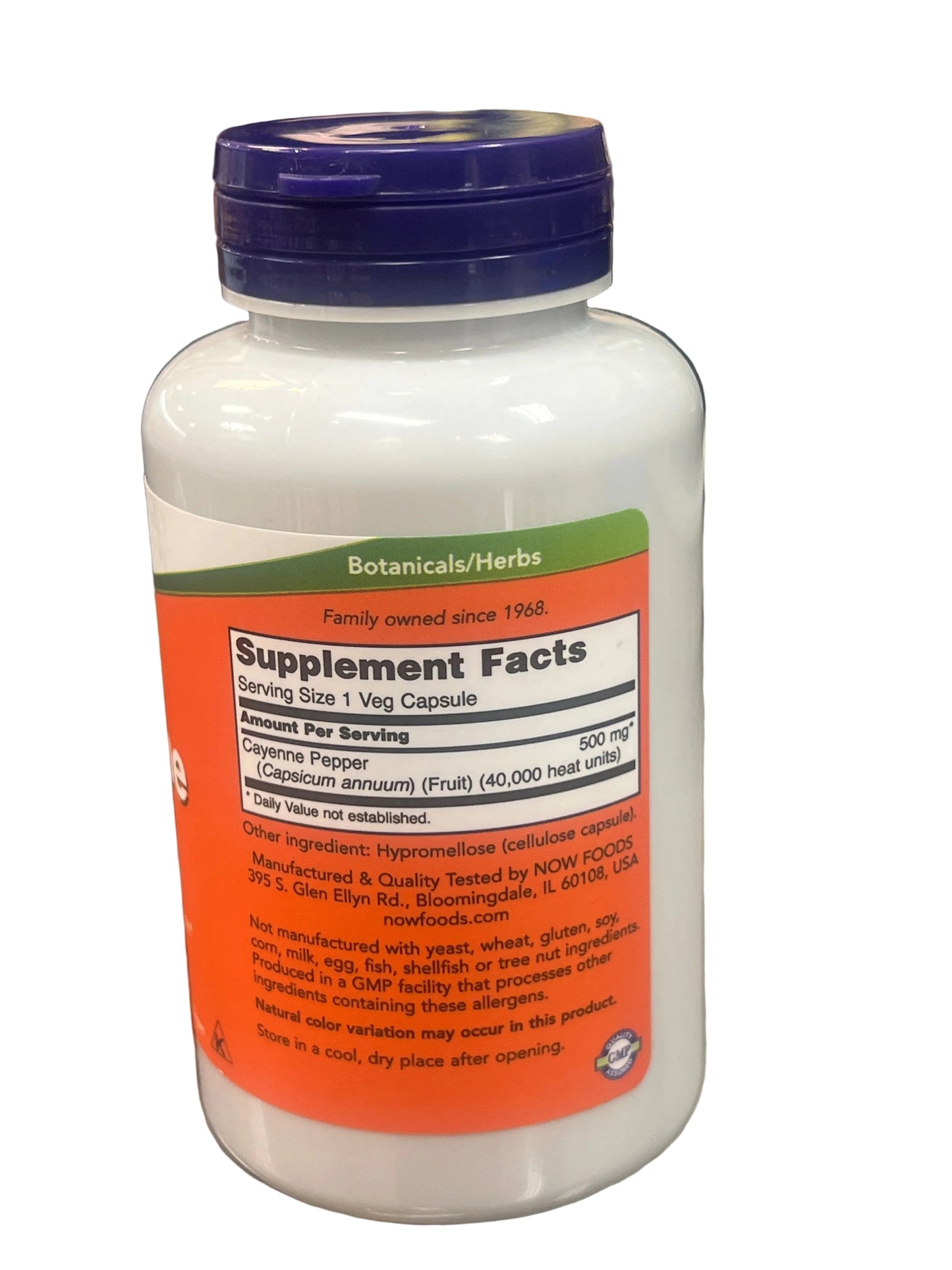 Cayenne 500 mg