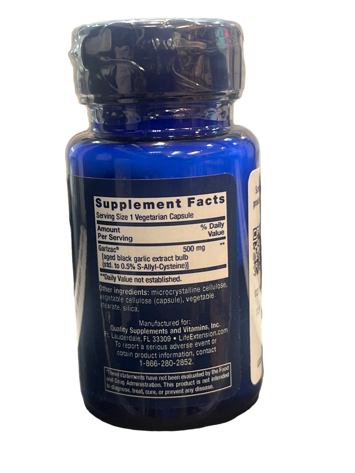 Aged Black Garlic (30 Veg. Caps)