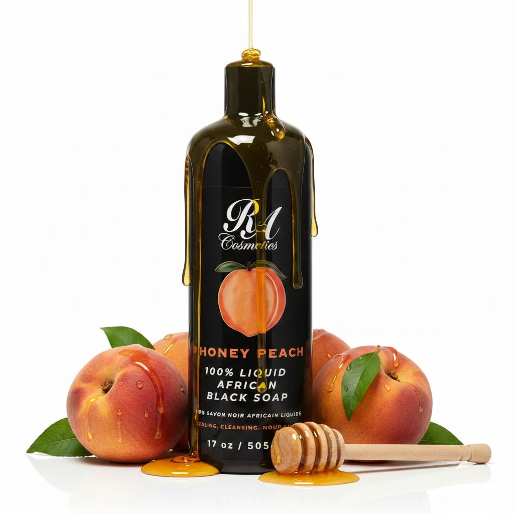 Liquid black soap- 17 fl.oz