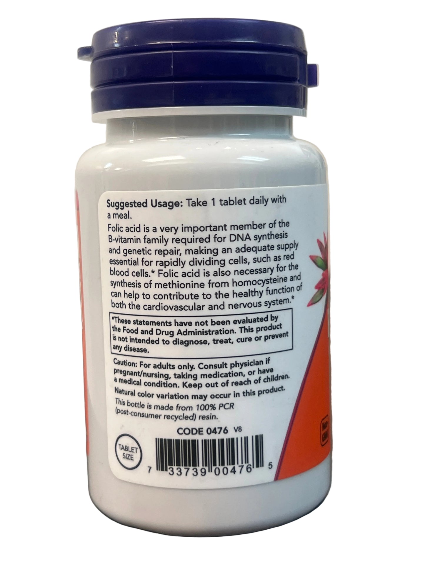 Folic Acid (250 tablets)