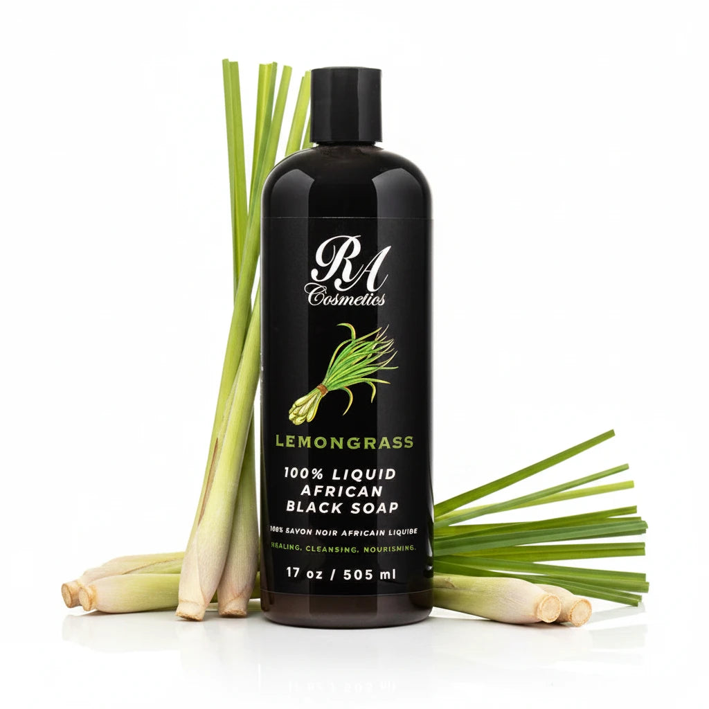 Liquid black soap- 17 fl.oz