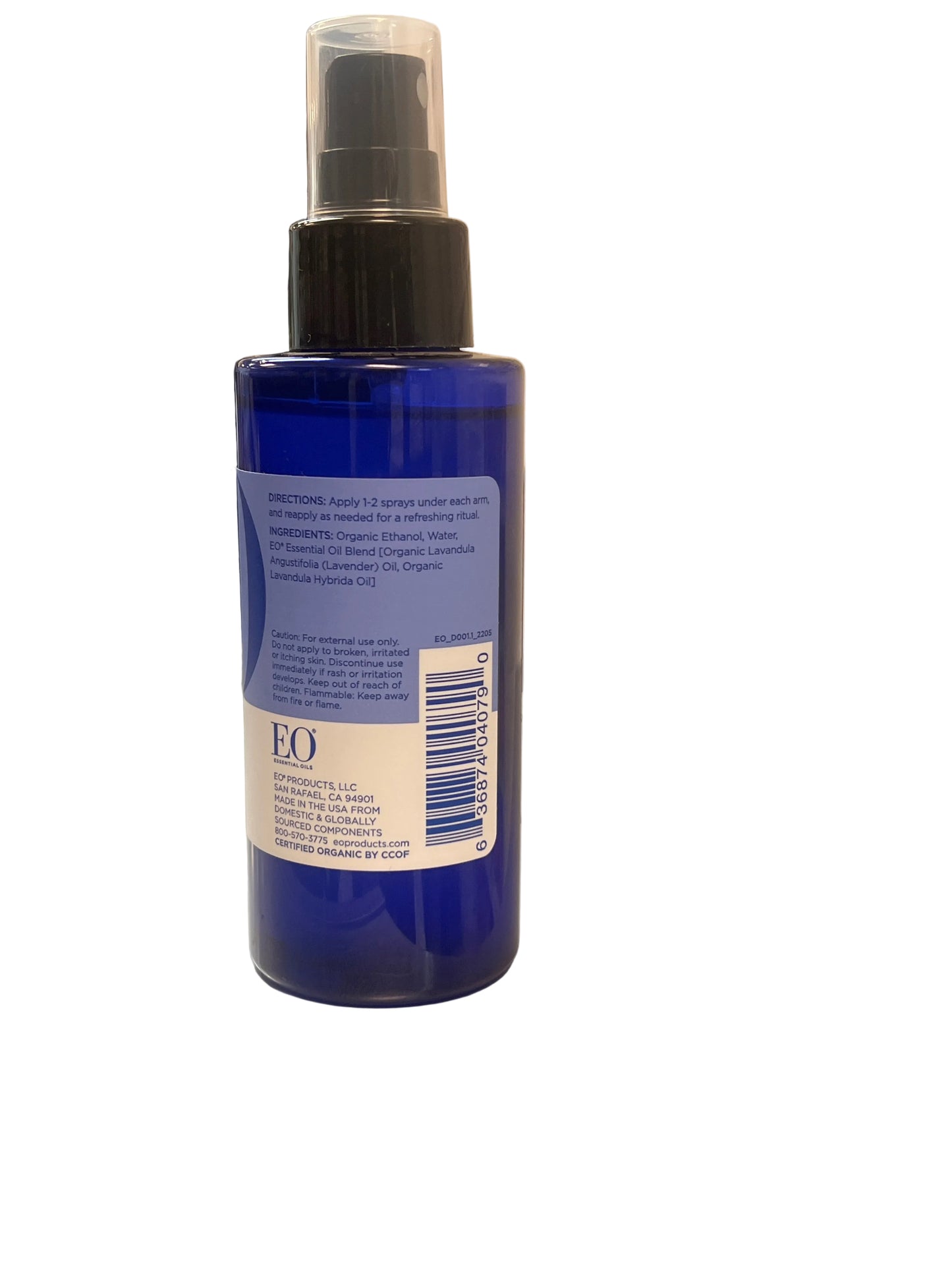 EO, Deodorant Spray, French Lavender