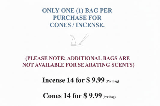 14 Incense Cone Set