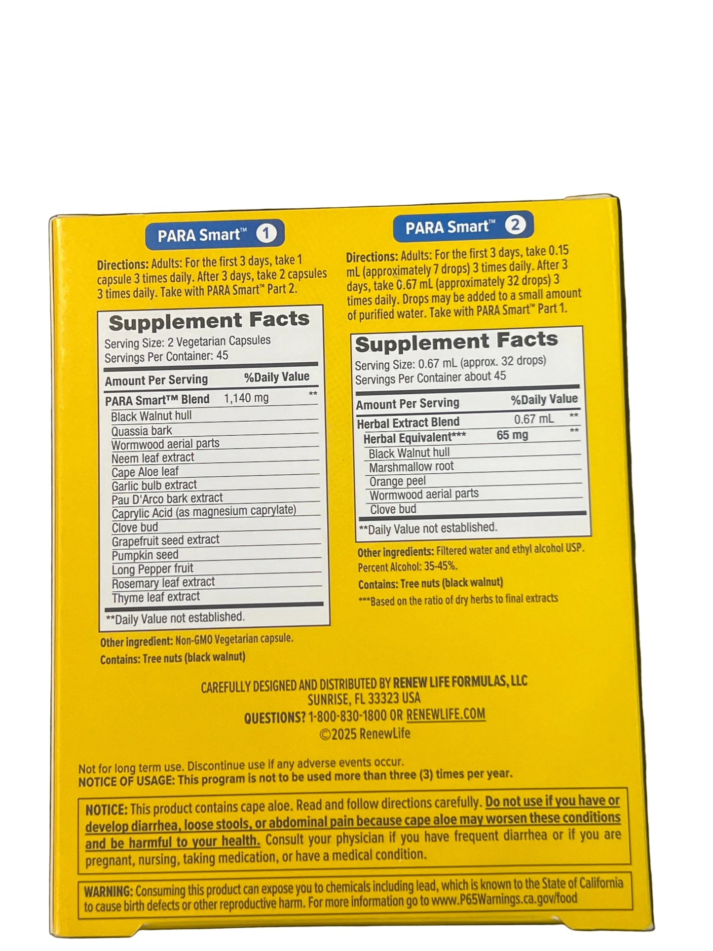 Para Smart Cleansing Formula
