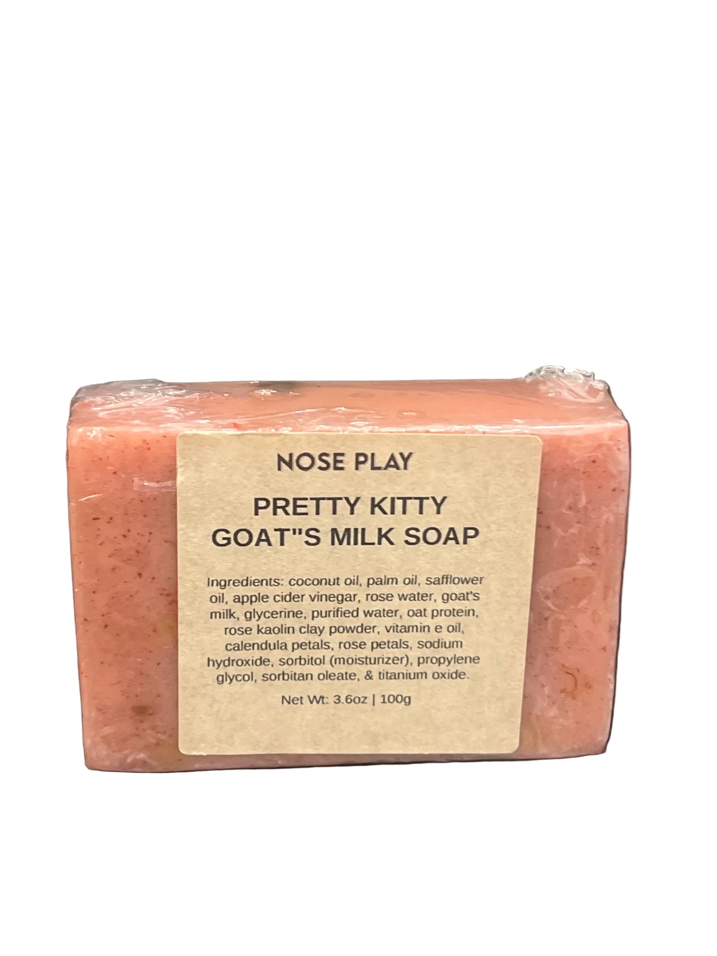 Pretty Kitty Goat Milk Soap 3.6oz Bar
