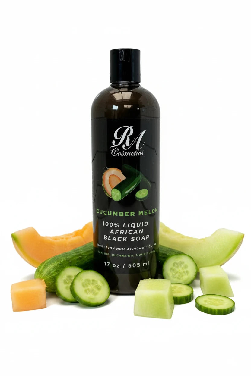 Liquid black soap- 17 fl.oz