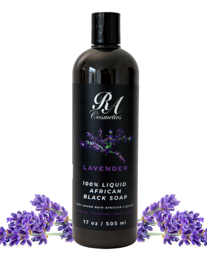 Liquid black soap- 17 fl.oz