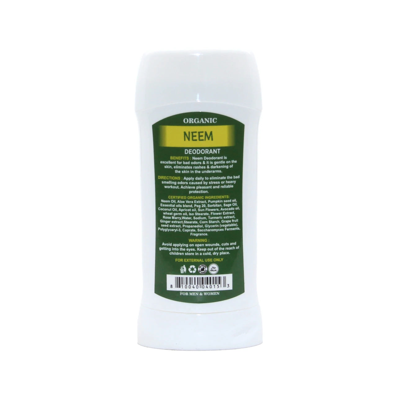 Organic Neem Deodorant