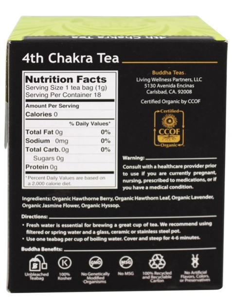 4th Chakra Tea - 18 Bags